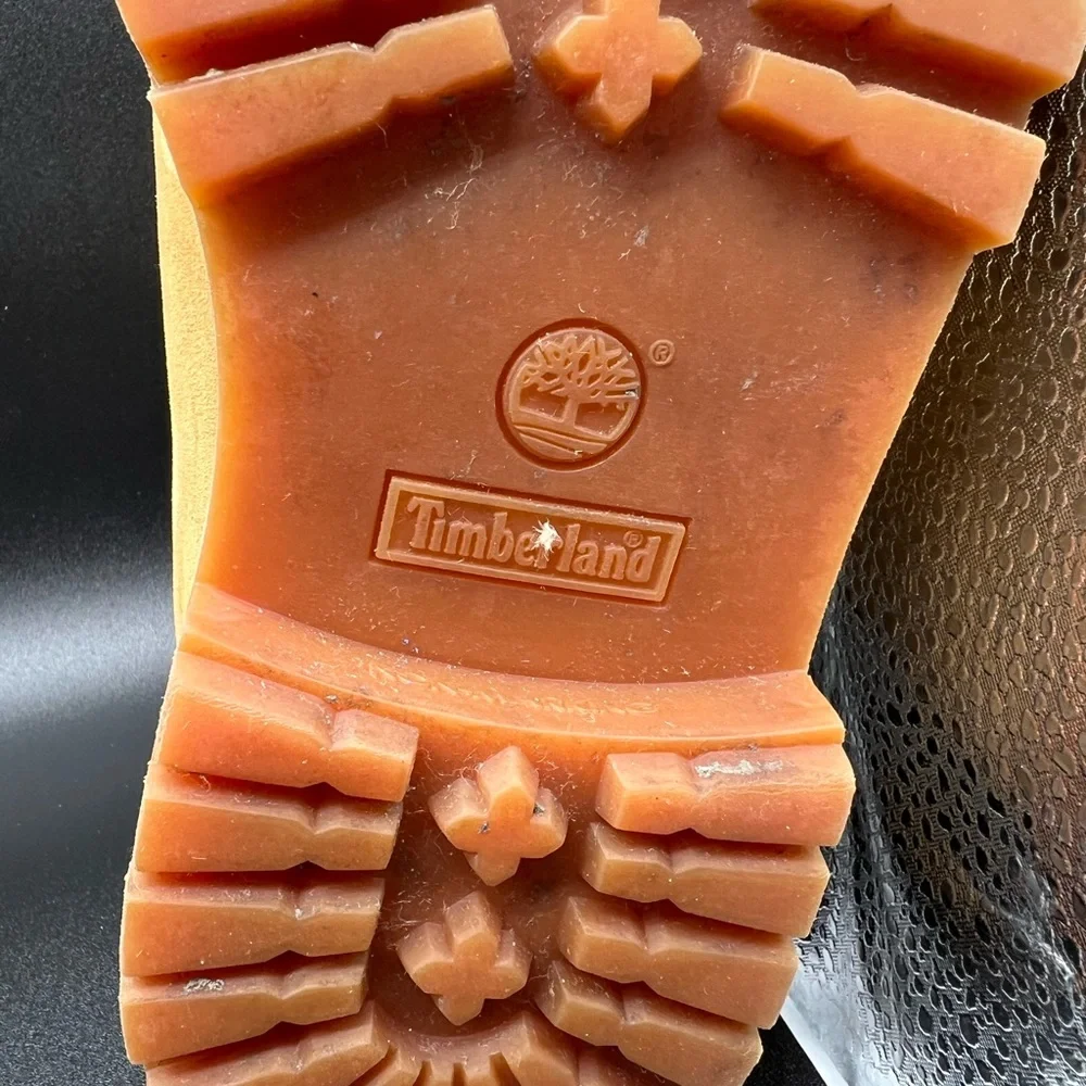 Timberland Premium Wheat Tan Boots Juniors/Kids Size 3.5 M  #12909 - Picture 7 of 11